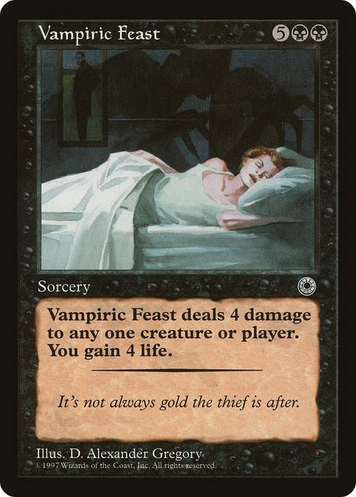 Vampiric Feast in the group Magic the Gathering / Types / Colors / Black at Proxyprinters.com (9377)