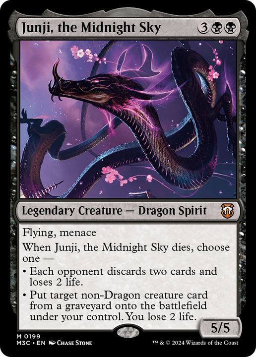 Junji, the Midnight Sky in the group Magic the Gathering / Sets / Modern Horizons 3 Tokens at Proxyprinters.com (93776)