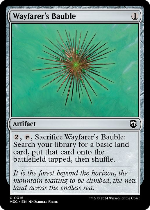 Wayfarer's Bauble in the group Magic the Gathering / Sets / Modern Horizons 3 Tokens at Proxyprinters.com (93786)