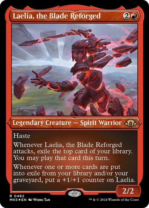 Laelia, the Blade Reforged in the group Magic the Gathering / Sets / Modern Horizons 3 Commander at Proxyprinters.com (93788)