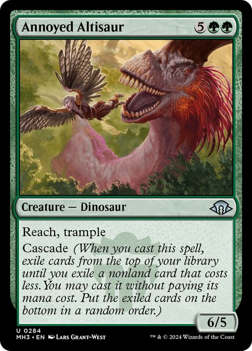 Annoyed Altisaur in the group Magic the Gathering / Sets / Modern Horizons 3 Commander at Proxyprinters.com (93806)