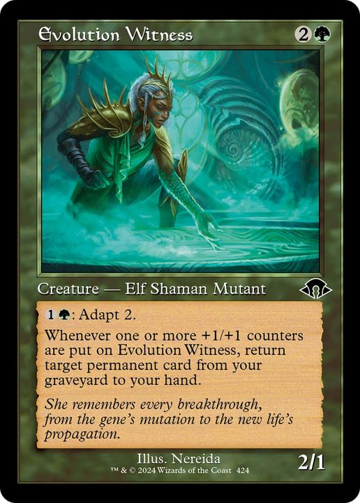 Evolution Witness in the group Magic the Gathering / Sets / Modern Horizons 3 Commander at Proxyprinters.com (93815)