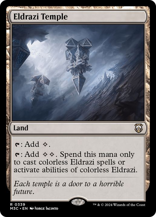 Eldrazi Temple in the group Magic the Gathering / Sets / Modern Horizons 3 Tokens at Proxyprinters.com (93830)