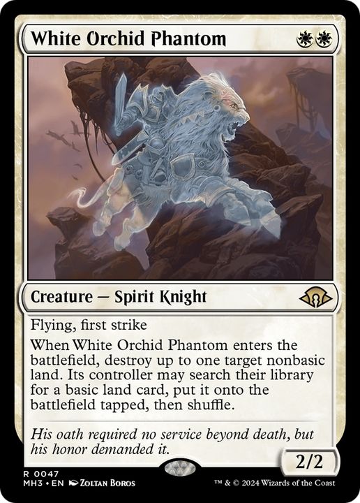 White Orchid Phantom in the group Magic the Gathering / Sets / Modern Horizons 3 Commander at Proxyprinters.com (93833)