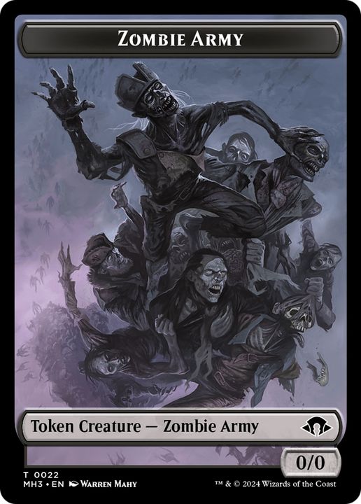 Zombie Army in the group Magic the Gathering / Sets / Modern Horizons Promos at Proxyprinters.com (93835)