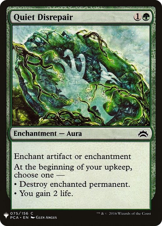 Quiet Disrepair in the group Magic the Gathering / Sets / The List at Proxyprinters.com (9384)