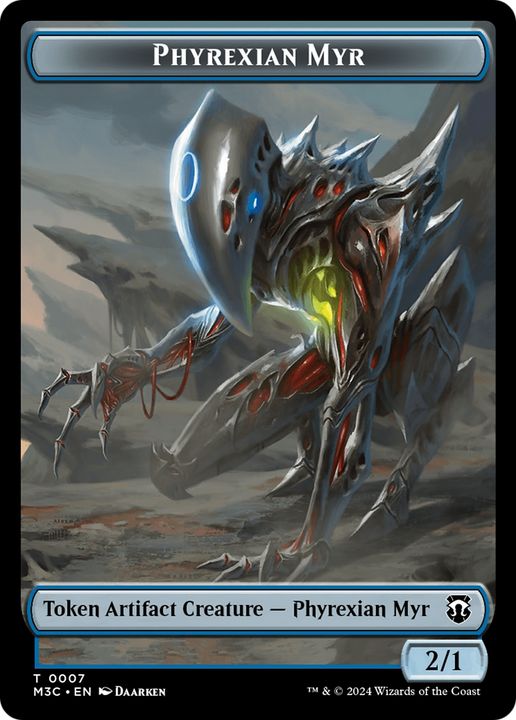 Phyrexian Myr in the group Magic the Gathering / Sets / Modern Horizons Art Series at Proxyprinters.com (93841)