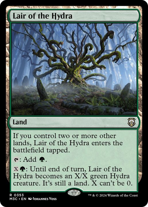 Lair of the Hydra in the group Magic the Gathering / Sets / Modern Horizons 3 Tokens at Proxyprinters.com (93843)