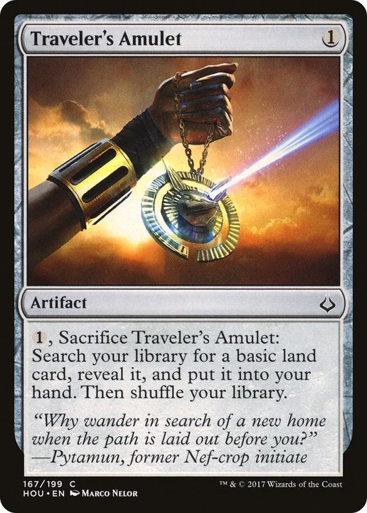 Traveler's Amulet in the group Magic the Gathering / Types / Artifacts / Artifact at Proxyprinters.com (9385)