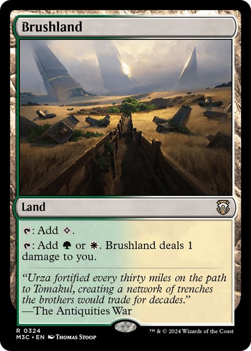 Brushland in the group Magic the Gathering / Sets / Modern Horizons 3 Tokens at Proxyprinters.com (93861)