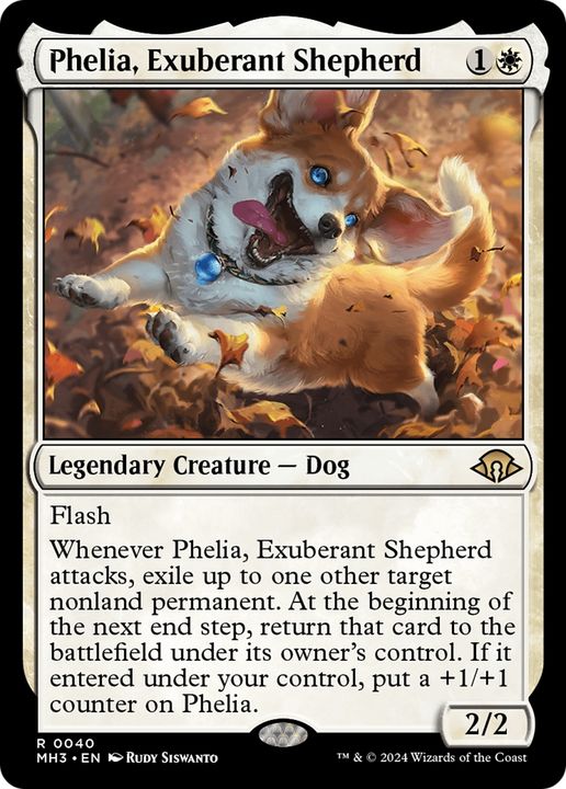 Phelia, Exuberant Shepherd in the group Magic the Gathering / Sets / Modern Horizons 3 Commander at Proxyprinters.com (93863)