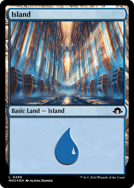 Island in the group Magic the Gathering / Sets / Modern Horizons 3 Commander at Proxyprinters.com (93868)