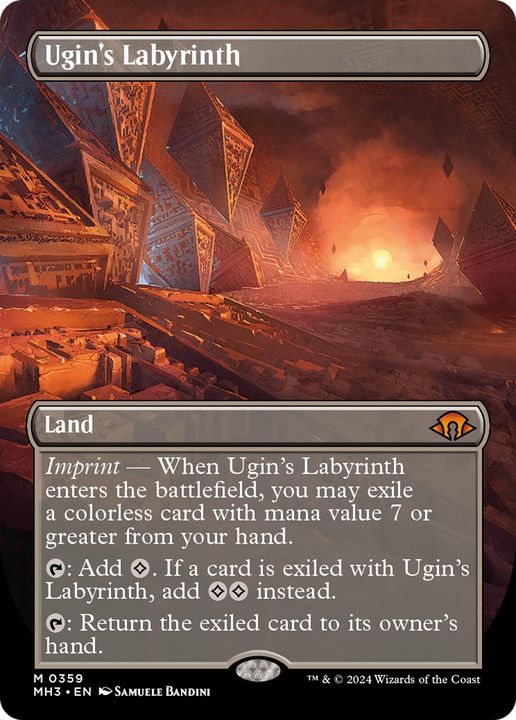 Ugin's Labyrinth in the group Magic the Gathering / Sets / Modern Horizons 3 Commander at Proxyprinters.com (93890)