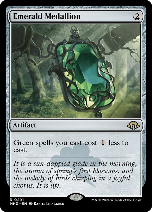 Emerald Medallion in the group Magic the Gathering / Sets / Modern Horizons 3 Commander at Proxyprinters.com (93894)