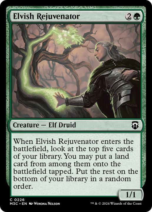 Elvish Rejuvenator in the group Magic the Gathering / Sets / Modern Horizons 3 Tokens at Proxyprinters.com (93895)