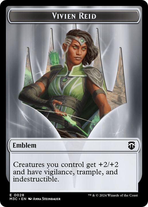 Vivien Reid Emblem in the group Magic the Gathering / Sets / Modern Horizons Art Series at Proxyprinters.com (93910)