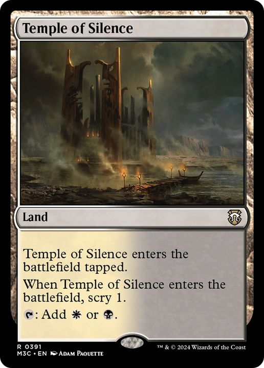 Temple of Silence in the group Magic the Gathering / Sets / Modern Horizons 3 Tokens at Proxyprinters.com (93914)