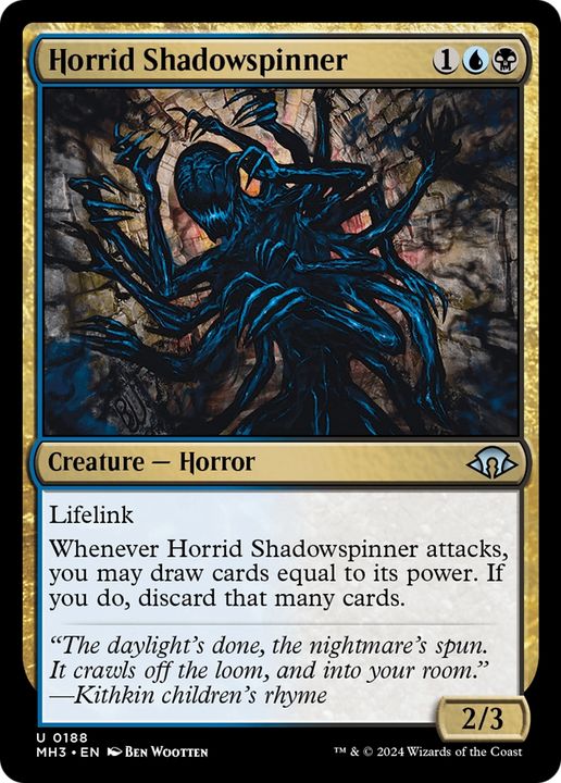 Horrid Shadowspinner in the group Magic the Gathering / Sets / Modern Horizons 3 Commander at Proxyprinters.com (93918)