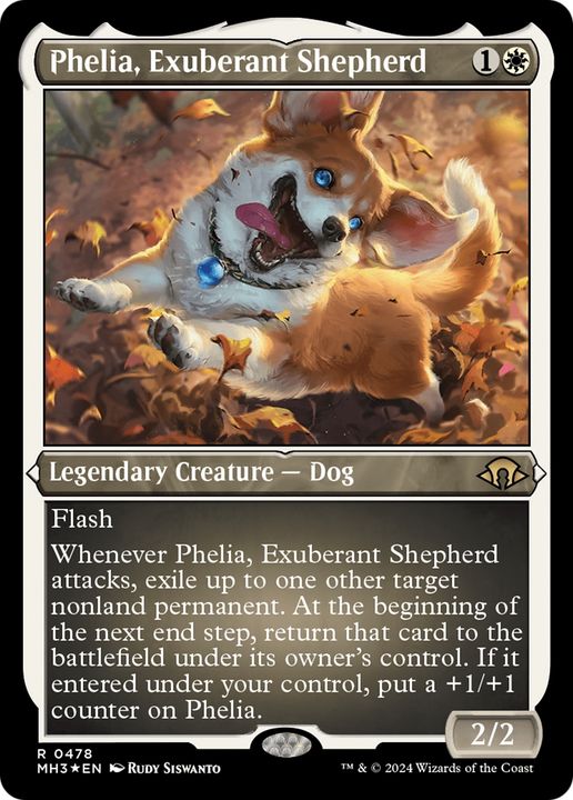 Phelia, Exuberant Shepherd in the group Magic the Gathering / Sets / Modern Horizons 3 Commander at Proxyprinters.com (93923)