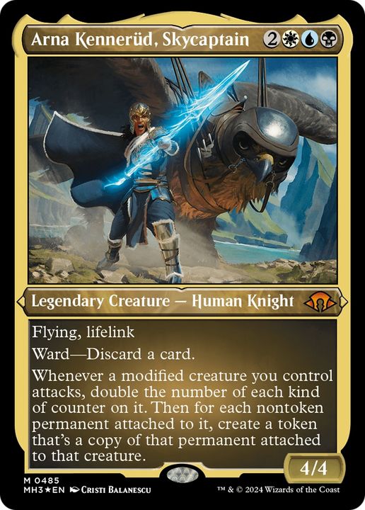 Arna Kennerüd, Skycaptain in the group Magic the Gathering / Sets / Modern Horizons 3 Commander at Proxyprinters.com (93948)