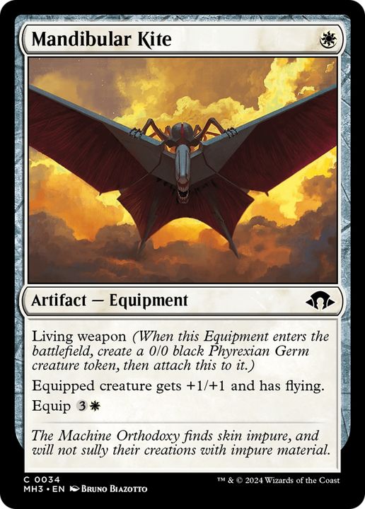 Mandibular Kite in the group Magic the Gathering / Sets / Modern Horizons 3 Commander at Proxyprinters.com (93956)