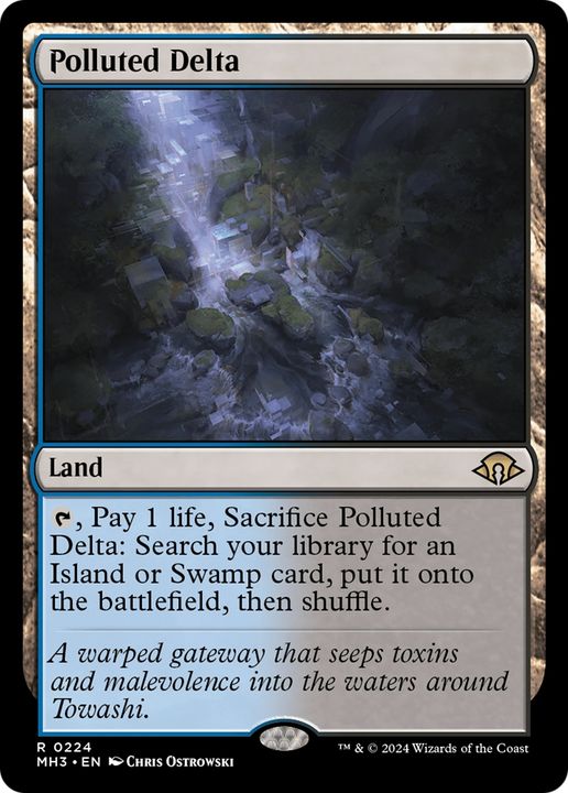 Polluted Delta in the group Magic the Gathering / Sets / Modern Horizons 3 Commander at Proxyprinters.com (93965)