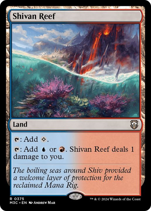 Shivan Reef in the group Magic the Gathering / Sets / Modern Horizons 3 Tokens at Proxyprinters.com (93972)