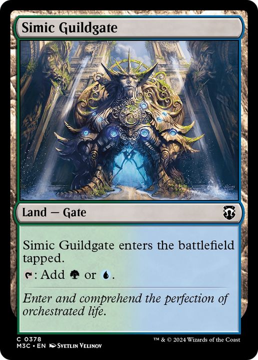 Simic Guildgate in the group Magic the Gathering / Sets / Modern Horizons 3 Tokens at Proxyprinters.com (93976)