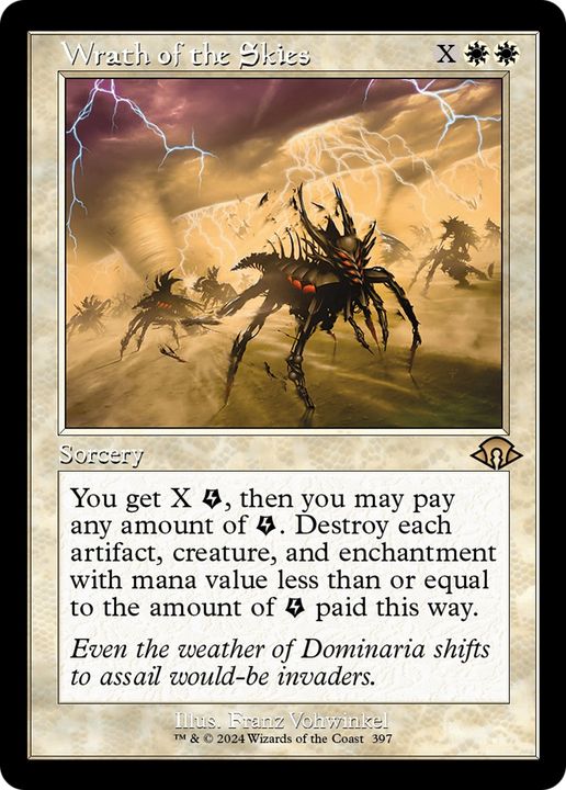 Wrath of the Skies in the group Magic the Gathering / Sets / Modern Horizons 3 Commander at Proxyprinters.com (93988)