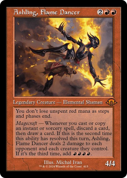 Ashling, Flame Dancer in the group Magic the Gathering / Sets / Modern Horizons 3 Commander at Proxyprinters.com (93989)