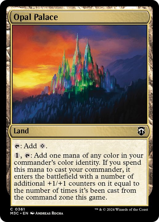 Opal Palace in the group Magic the Gathering / Sets / Modern Horizons 3 Tokens at Proxyprinters.com (93995)