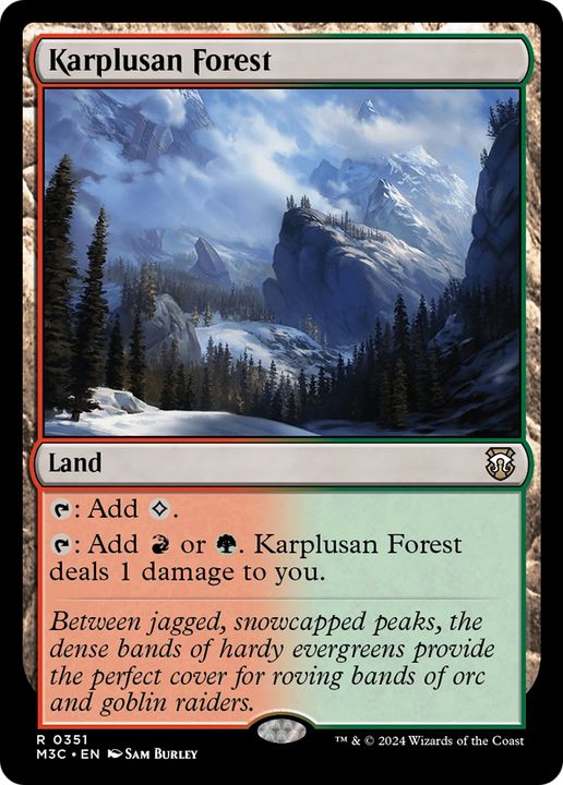 Karplusan Forest in the group Magic the Gathering / Sets / Modern Horizons 3 Tokens at Proxyprinters.com (94010)