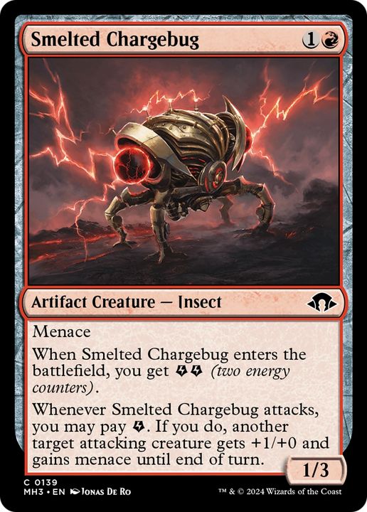 Smelted Chargebug in the group Magic the Gathering / Sets / Modern Horizons 3 Commander at Proxyprinters.com (94028)