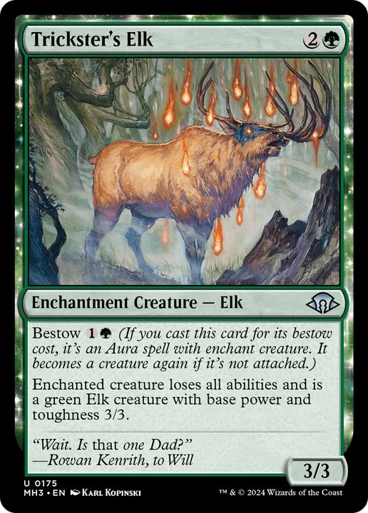 Trickster's Elk in the group Magic the Gathering / Sets / Modern Horizons 3 Commander at Proxyprinters.com (94040)