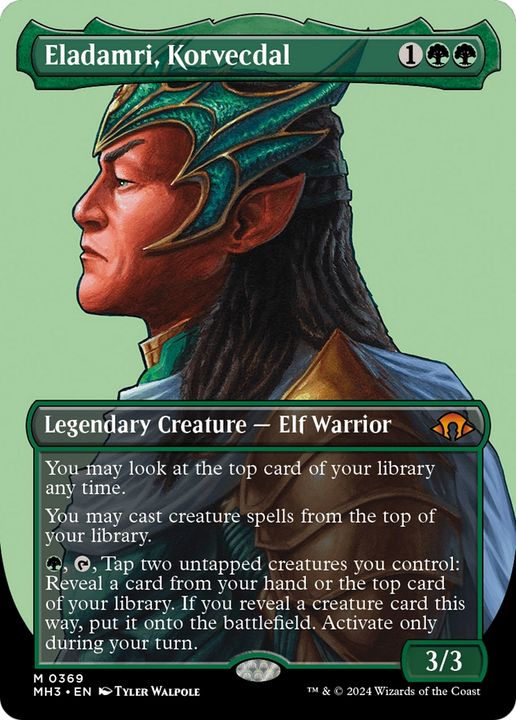 Eladamri, Korvecdal in the group Magic the Gathering / Sets / Modern Horizons 3 Commander at Proxyprinters.com (94055)