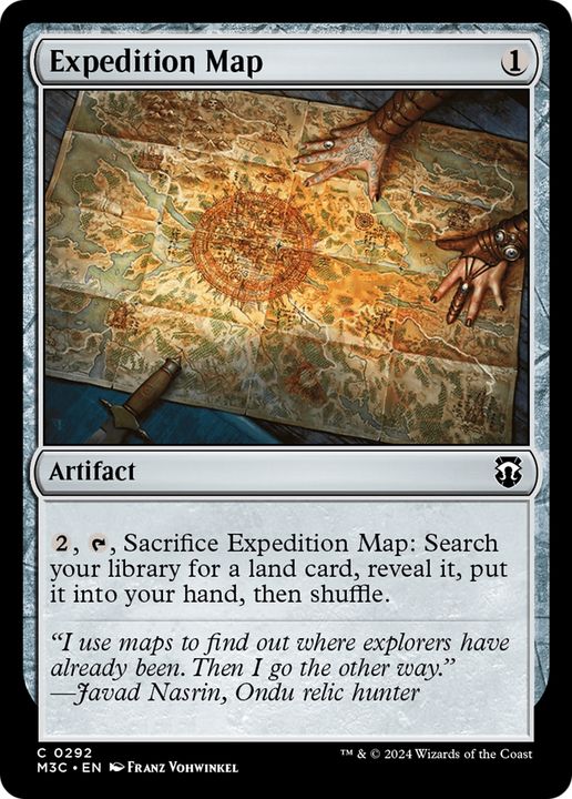 Expedition Map in the group Magic the Gathering / Sets / Modern Horizons 3 Tokens at Proxyprinters.com (94058)