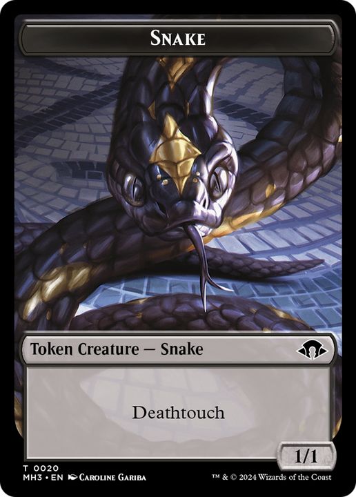 Snake in the group Magic the Gathering / Sets / Modern Horizons Promos at Proxyprinters.com (94076)