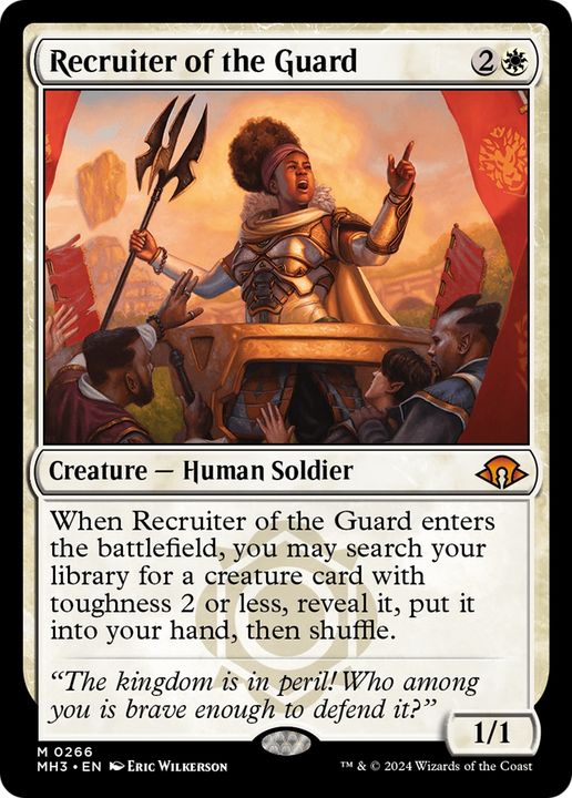 Recruiter of the Guard in the group Magic the Gathering / Sets / Modern Horizons 3 Commander at Proxyprinters.com (94085)