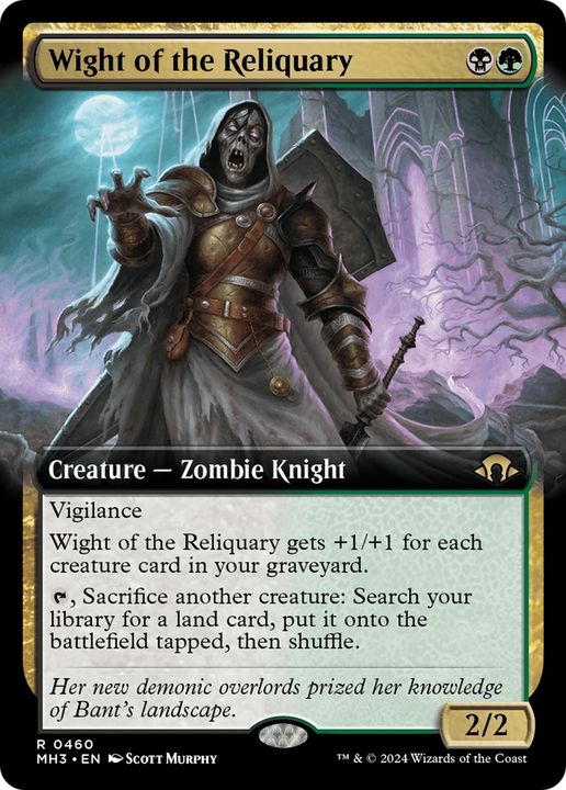 Wight of the Reliquary in the group Magic the Gathering / Sets / Modern Horizons 3 Commander at Proxyprinters.com (94103)