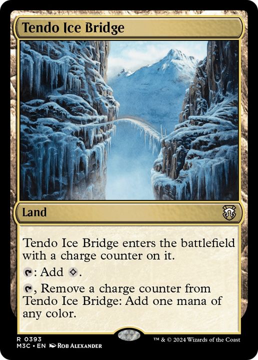 Tendo Ice Bridge in the group Magic the Gathering / Sets / Modern Horizons 3 Tokens at Proxyprinters.com (94111)