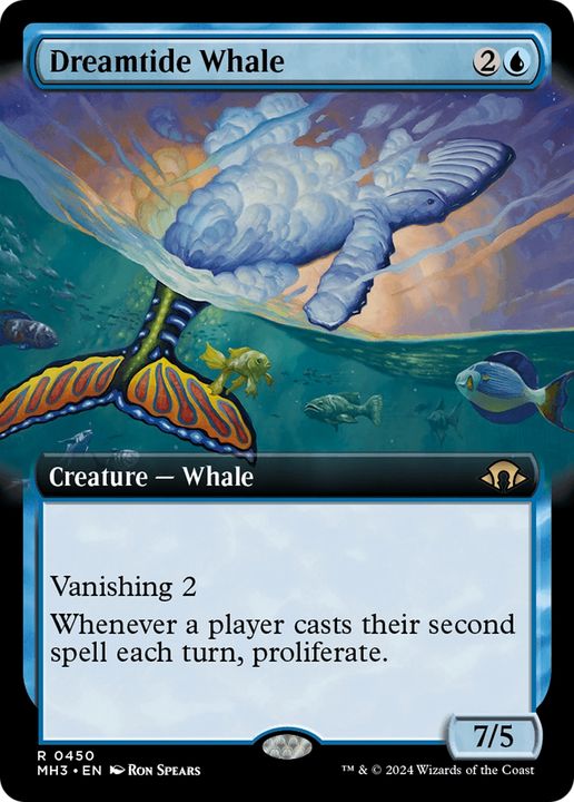 Dreamtide Whale in the group Magic the Gathering / Sets / Modern Horizons 3 Commander at Proxyprinters.com (94131)