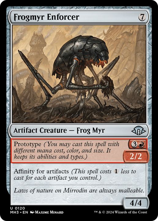 Frogmyr Enforcer in the group Magic the Gathering / Sets / Modern Horizons 3 Commander at Proxyprinters.com (94139)