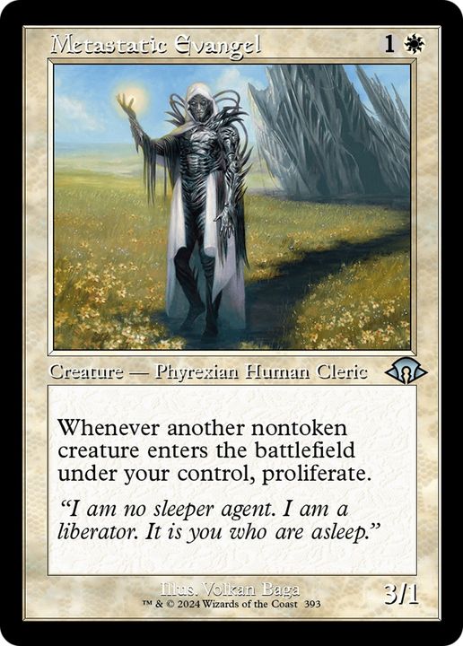 Metastatic Evangel in the group Magic the Gathering / Sets / Modern Horizons 3 Commander at Proxyprinters.com (94145)