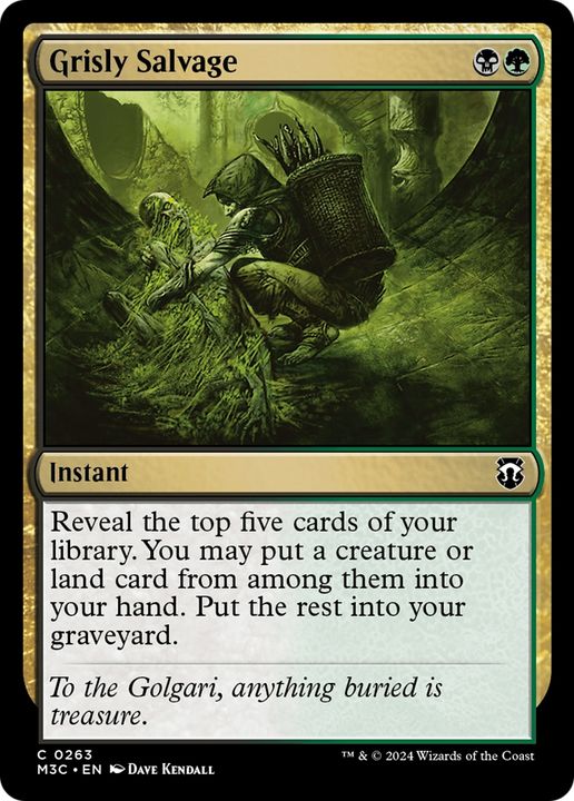 Grisly Salvage in the group Magic the Gathering / Sets / Modern Horizons 3 Tokens at Proxyprinters.com (94189)