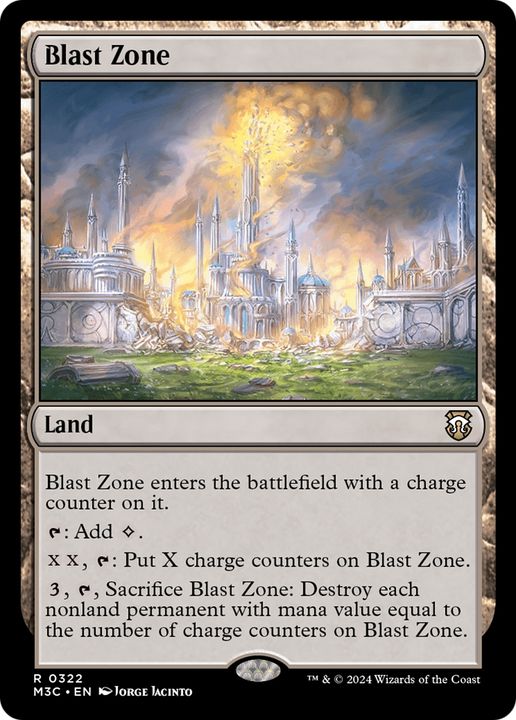 Blast Zone in the group Magic the Gathering / Sets / Modern Horizons 3 Tokens at Proxyprinters.com (94191)