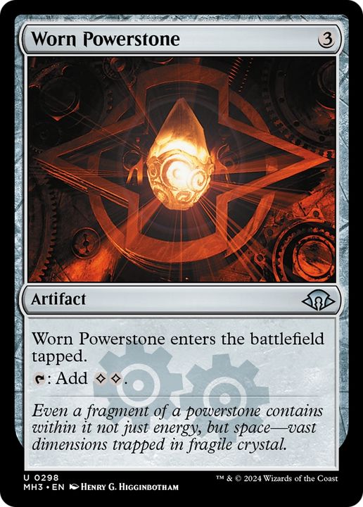 Worn Powerstone in the group Magic the Gathering / Sets / Modern Horizons 3 Commander at Proxyprinters.com (94199)