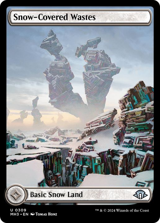 Snow-Covered Wastes in the group Magic the Gathering / Sets / Modern Horizons 3 Commander at Proxyprinters.com (94200)