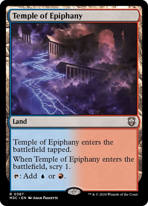 Temple of Epiphany in the group Magic the Gathering / Sets / Modern Horizons 3 Tokens at Proxyprinters.com (94214)