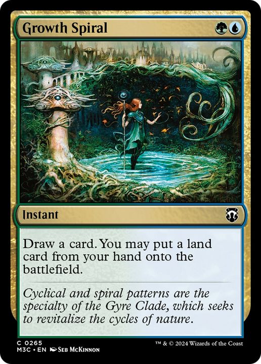 Growth Spiral in the group Magic the Gathering / Sets / Modern Horizons 3 Tokens at Proxyprinters.com (94253)