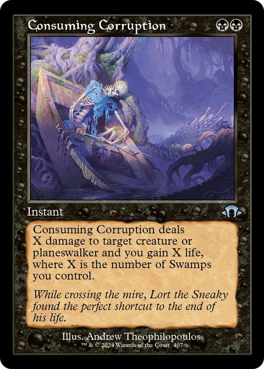 Consuming Corruption in the group Magic the Gathering / Sets / Modern Horizons 3 Commander at Proxyprinters.com (94260)